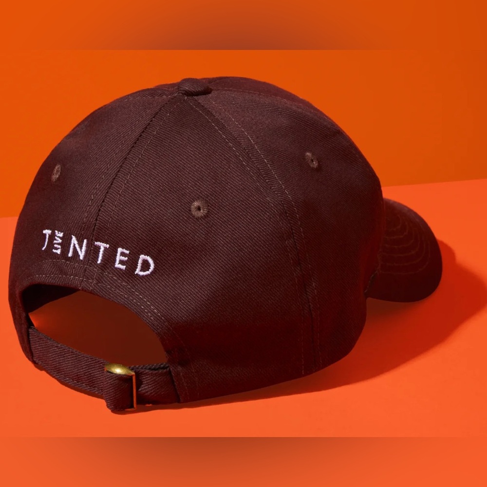 Live Tinted No Shade Brown Adjustable Buckle Baseball Cap - Picture 5 of 12